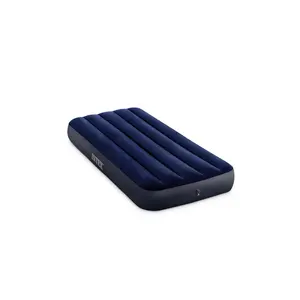 INTEX 64756 Queen Size Modern PVC Air Bed Mattress for Home Outdoor & Travel Adults Only for Hotel Furniture