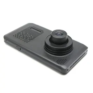 5 дюймов 4G, двойная камера, видеорегистратор с Gps приборной панели автомобиля GPS навигации контроля автопарка видеорегистратор водителя автомобиля Dvr Запись видео