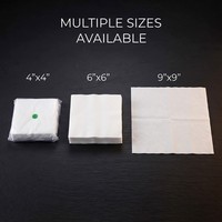 Lingettes en microfibre Jingya à faible teneur en particules pour le nettoyage de composants de précision en salle blanche