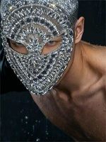 Masque en strass brillant pour femmes, hommes, unisexe, club, fête, bal, masque en cristal, Halloween, mascarade, spectacle de danse, lunettes