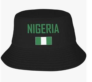 Nigeria Flag Bucket Hat Fashion Sun Cap Packable Fisherman Hat for Women Men Summer Travel Hat