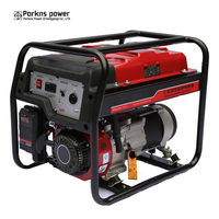 2kW 2,8kW 5kW 7kW 8kW Luftgekühlter 4-Takt-Benzingenerator AC Ein-/Dreiphasig Elektrostart Offener Rahmen Tragbare Stromversorgung