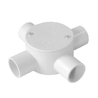 Boîte de jonction étanche en PVC AS/NZS 4 voies pour tuyau de câble électrique en PVC