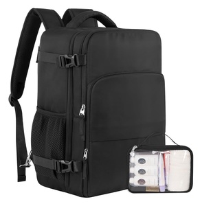 Mochila Grande para Portátil de Viaje para Hombre y Mujer, Impermeable, Resistente, Mochila de Negocios con Puerto de Carga USB - Product Image 1