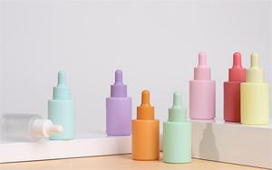 Trong kho màu 30 ml màu hồng màu xanh hổ phách Chai Thủy Tinh Nhỏ GiọT 30 ml thủy tinh huyết thanh Chai nhỏ giọt tinh dầu Chai nhỏ giọt - Product Image 6
