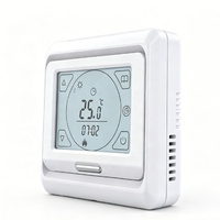 Termostato Digital Programable para Calefacción Interior, Pantalla Táctil LCD, Control Inteligente por PC, Garantía de 2 Años, Uso Doméstico y Hotelero, Fácil de Usar