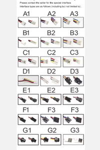 Ventilateur de refroidissement AVC 5V 24V 48V DC 12V 0.30A AC EC 6025 60X60X25MM 6CM à double roulement à billes, grand volume d'air, contrôle de température PWM DS06025B12L - Product Image 5