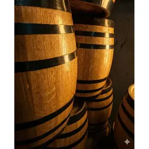 Barril de Roble Blanco Americano de 20L, Color Marrón Claro, Interior Tostado, Base de Madera, para Añejar Licores, Envasado de Alimentos y Bebidas - Product Image 6