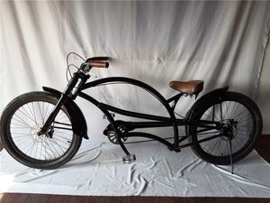 GUARDABARROS DE FRENO DE DISCO DELANTERO 24 "X3 FAT TIRE CHOPPER BEACH CRUISER <span class=keywords><strong>BICICLETA</strong></span> <span class=keywords><strong>LOWRIDER</strong></span> <span class=keywords><strong>BICICLETA</strong></span> ELÁSTICA para HOMBRE - Product Image 3