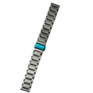 Correa de reloj de acero inoxidable para hombre, correa de 3 filas extraíble, intercambiable, de <span class=keywords><strong>metal</strong></span> sólido, OEM, 316L, 304, 16, 18, 20, 22 y <span class=keywords><strong>24mm</strong></span> - Product Image 1