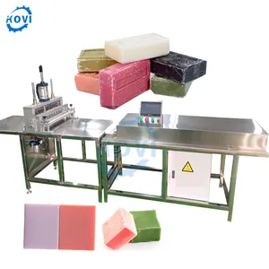 Automatic Handmade Nature Square Soap Bar Block Cutting Making Machine Toilet Laundry Round Circular Soap Slicing Cutter