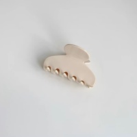 Nouvelle mode couleur bonbon mignon géométrique acétate pince à cheveux pour filles étudiant Simple élégant queue de cheval requin pince décoration