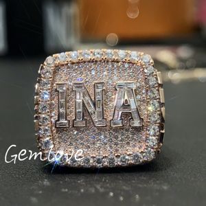 Стильное мужское кольцо на заказ, 9K-14K, золото с лабораторными бриллиантами, CVD, свадебные и праздничные украшения с сертификатом IGI - Product Image 6