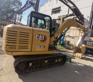 Excavadora Caterpillar usada de alto rendimiento 305.5E2 Máquina popular CAT 305.5E2 Excavadora para la venta - Product Image 2