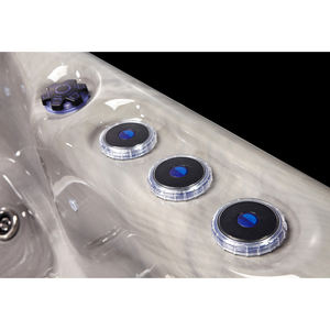 Bain à remous extérieur Sunrans Premium <span class=keywords><strong>4</strong></span> <span class=keywords><strong>places</strong></span> et 1 salon, système de contrôle Balboa, <span class=keywords><strong>spa</strong></span> à remous en <span class=keywords><strong>acrylique</strong></span> - Product Image 4