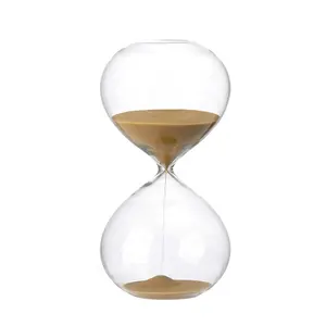 Hot sale Classic White Sand Hourglass 3min 15min Sand Timer Stands