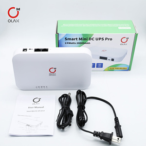 OLAX POE D6 Mini UPS <b>Backup</b> Powerbank With 20000mah 74WH <b>Battery</b> Capacity Smart 12V Output for Outdoor Wifi Router POE-D6 Ultra - Product Image 3
