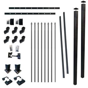 Clôture de jardin extérieure en acier galvanisé de haute qualité, best-seller, facile à assembler, garde-corps de sécurité, design simple et élégant - Product Image 3