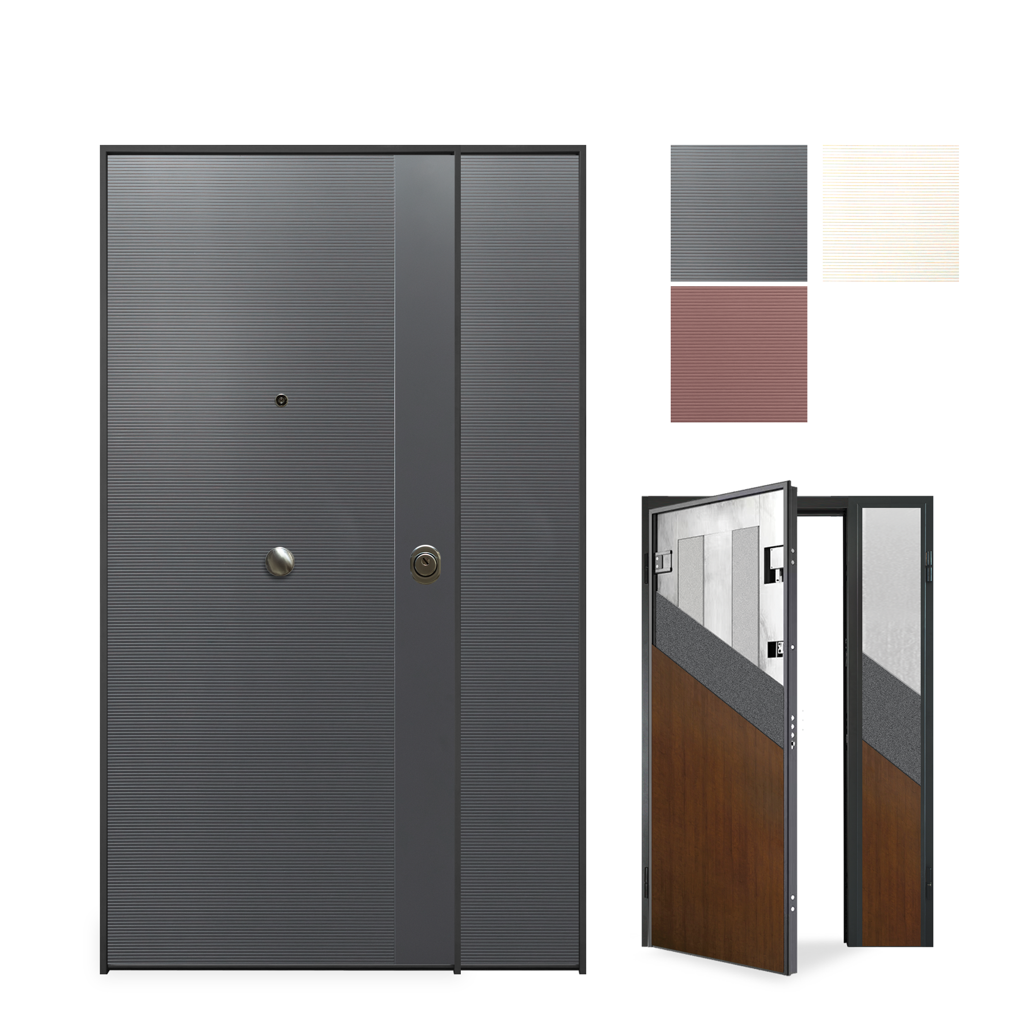 Int: White, Ext:Walnut