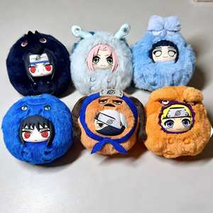 100% Auténtico, Narutoes, Bestias Adorables, Lindas Figuras de Colección en Caja Ciega, Mercancía de Anime, Llaveros de Peluche, Mochilas, Regalos - Product Image 1