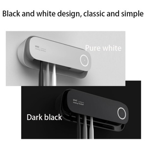 New Design Hot Sale <b>Wall</b> Mounted Intelligent Toothbrush Holder Sterilizer with 3000mAh Rechargeable <b>Battery</b> - Product Image 5