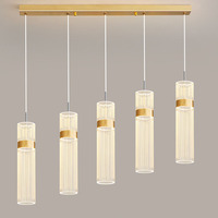 Maison lustre acrylique plafond moderne éclairage de luxe table à manger suspension suspension pour salon chambre