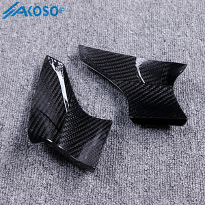 Piezas de carenados de fibra de carbono universales AKOSO conducto de aire enfriador de disco de freno de motocicleta para <span class=keywords><strong>BMW</strong></span> S1000R S100RR M1000XR R1300GS R1250GS - Product Image 6