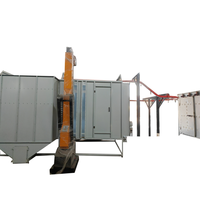 Système de ligne de peinture électrostatique automatique, cabine de peinture automatique, four de cuisson, four à poudre à chauffage manuel au gaz