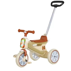 Triciclo per Bambini da 2-5 Anni, Bicicletta in Plastica con Musica <span class=keywords><strong>e</strong></span> Luci - Product Image 1