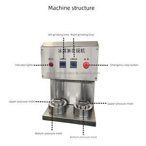 Machine semi-automatique de formage de coupes à glace en forme de fleur, similaire à la machine Icon - Product Image 6