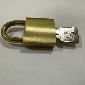 उच्च सुरक्षा 30 मिमी भारी ड्यूटी पीतल पैडलॉक एंटी-फायर लोकप्रिय ऑस्ट्रलिया 003 पैडलॉक - Product Image 5