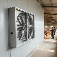 1380mm 50 pouces 36 pouces 56 pouces ventilateur d'extraction usine industrielle serre poulailler volaille ferme Ventilation lourd marteau ventilateur