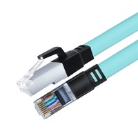 Câble réseau torsadé Gigabit de catégorie 5, 6, 7 de qualité industrielle pour équipement servo