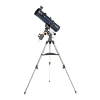 Telescopio Astronómico Profesional Celestron 130-EQ Refractor Apocromático de Largo Alcance a Precio de Telescopio