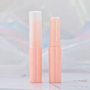 Mini tube de rouge à lèvres transparent coloré écologique vide de haute qualité pour les filles
