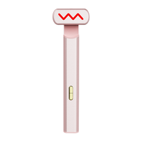 Outil de massage facial portable, microcourant et vibration, baguette de massage pour les yeux