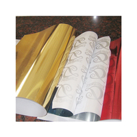 OEM Étiquettes de cou sérigraphiées en PET durables de conception personnalisée estampage à chaud feuille transfert de chaleur lavable pour l'utilisation du tissu