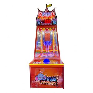 Machine de jeu d'arcade amusante pour un joueur, thème Éléphant, à monnayeur, avec fonctions de lancer de balles et de loterie - Product Image 6