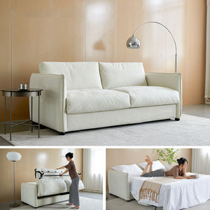 Venta al por mayor Dormitorio Canapé-LIT Small Space Sleeper Sofá <span class=keywords><strong>Cama</strong></span> con colchón Sofá de alta calidad Fabricación - Product Image 2