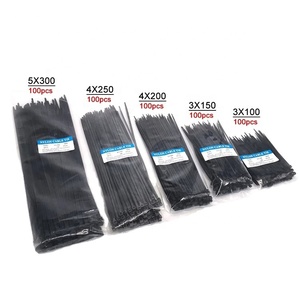 Attaches-câbles miniatures autobloquantes en nylon de 8 pouces, personnalisables en usine, blancs, noirs, rouges, jaunes, bleus, verts, en plastique - Product Image 5