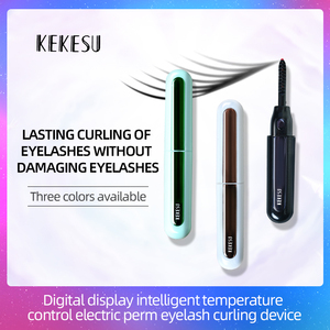 Recourbe-<span class=keywords><strong>cils</strong></span> électrique OEM ODM chauffant avec écran LED, outil de recourbement naturel pour femmes, pour des <span class=keywords><strong>cils</strong></span> longs et durables - Product Image 2