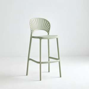 Chất lượng cao truy cập Chiều cao barstools PP <span class=keywords><strong>Bar</strong></span> ghế với trở lại footrest cho nhà bếp đảo - Product Image 4