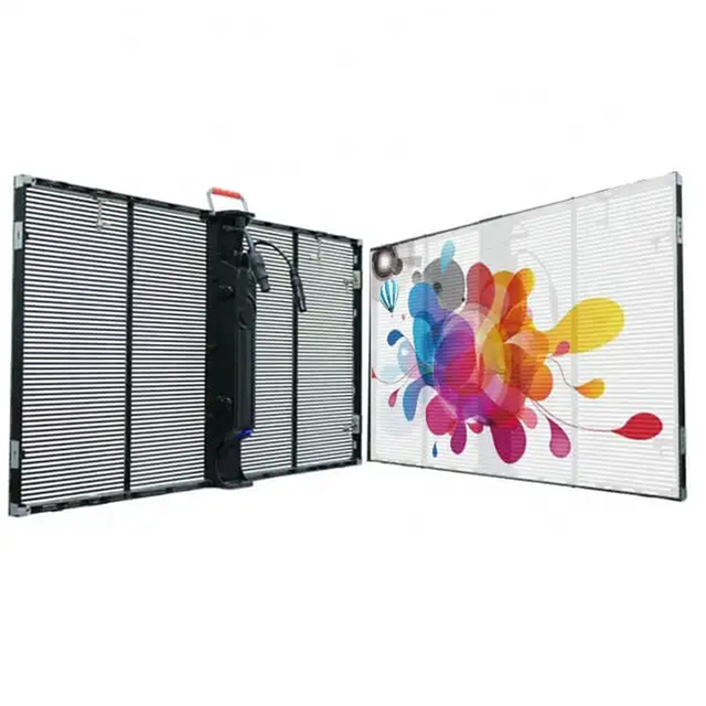 Transparent Window High-definition LED Screen Display for Advertising