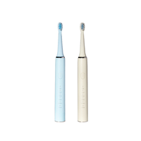Brosse à dents électrique sonique intelligente et fine, personnalisée, neuve, rechargeable par USB, étanche IPX7, pour l'extérieur et l'hôtel