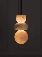 Lampes modernes Art Design Lustres en albâtre Lampe de chambre Lustres modernes pour enfants Lampes suspendues