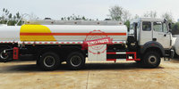 Camion-citerne à carburant diesel Beiben chinois à 10 roues, 15 000 litres, bon prix pour la vente