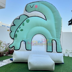 บ้านลมเป่าลมรูปไดโนเสาร์สำหรับเด็กเล่นกลางแจ้งแบบเชิงพาณิชย์ - Product Image 2
