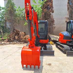 Le Japon a utilisé les mini excavatrices hydrauliques Kubota Kx155 mini pelleteuse Kubota KX155 de 5 tonnes kx155 en vente - Product Image 2