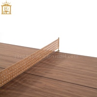 Table de tennis de table d'intérieur moderne 2024 en noyer et contreplaqué avec un design durable et écologique, pieds de qualité tournoi