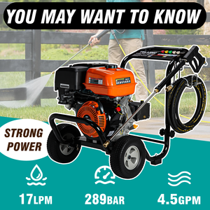 <span class=keywords><strong>Nettoyeur</strong></span> <span class=keywords><strong>haute</strong></span> <span class=keywords><strong>pression</strong></span> à essence à <span class=keywords><strong>pompe</strong></span> à <span class=keywords><strong>pression</strong></span> AR 4200PSI/289Bar 190F 420cc <span class=keywords><strong>nettoyeur</strong></span> à essence Portable <span class=keywords><strong>pour</strong></span> voiture commerciale Garden Park - Product Image 3